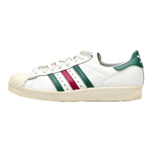 ADIDAS Superstar Sneaker Trainers White Leather Mens UK 10