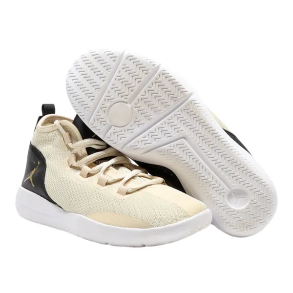 AIR JORDAN Reveal Premium Pearl Sneaker Trainers Beige Synthetic Womens UK 5