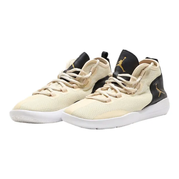 AIR JORDAN Reveal Premium Pearl Sneaker Trainers Beige Synthetic Womens UK 5