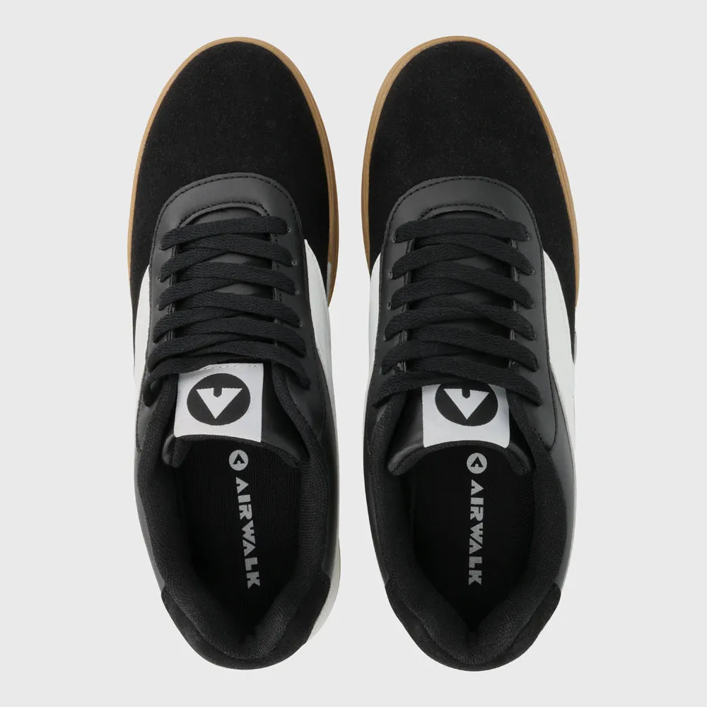 Airwalk Mens Kaos Sneaker Black/white _ 182572 _ Black