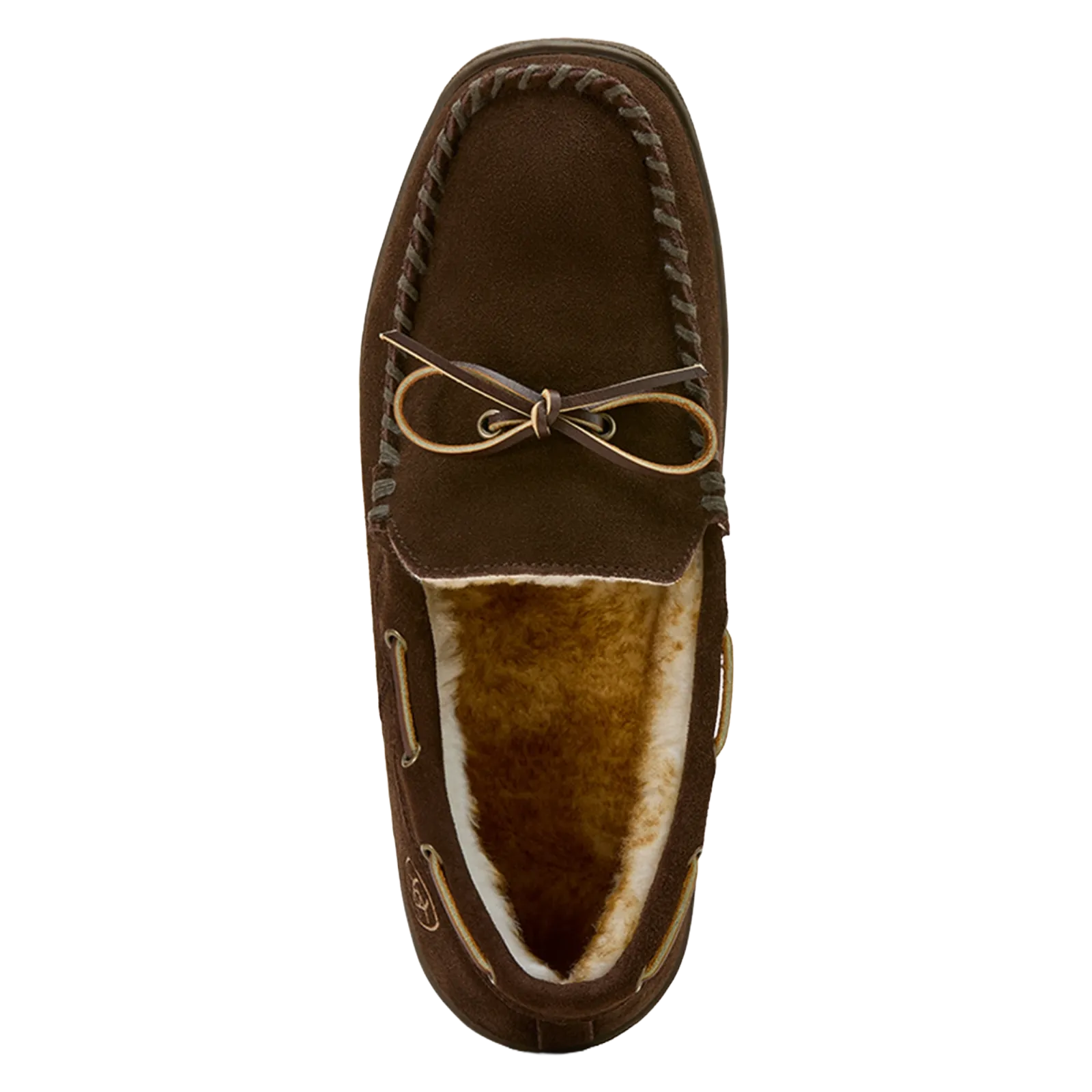 Ariat Men's Harrison Dark Brown Moccasin Slippers AR4448-220