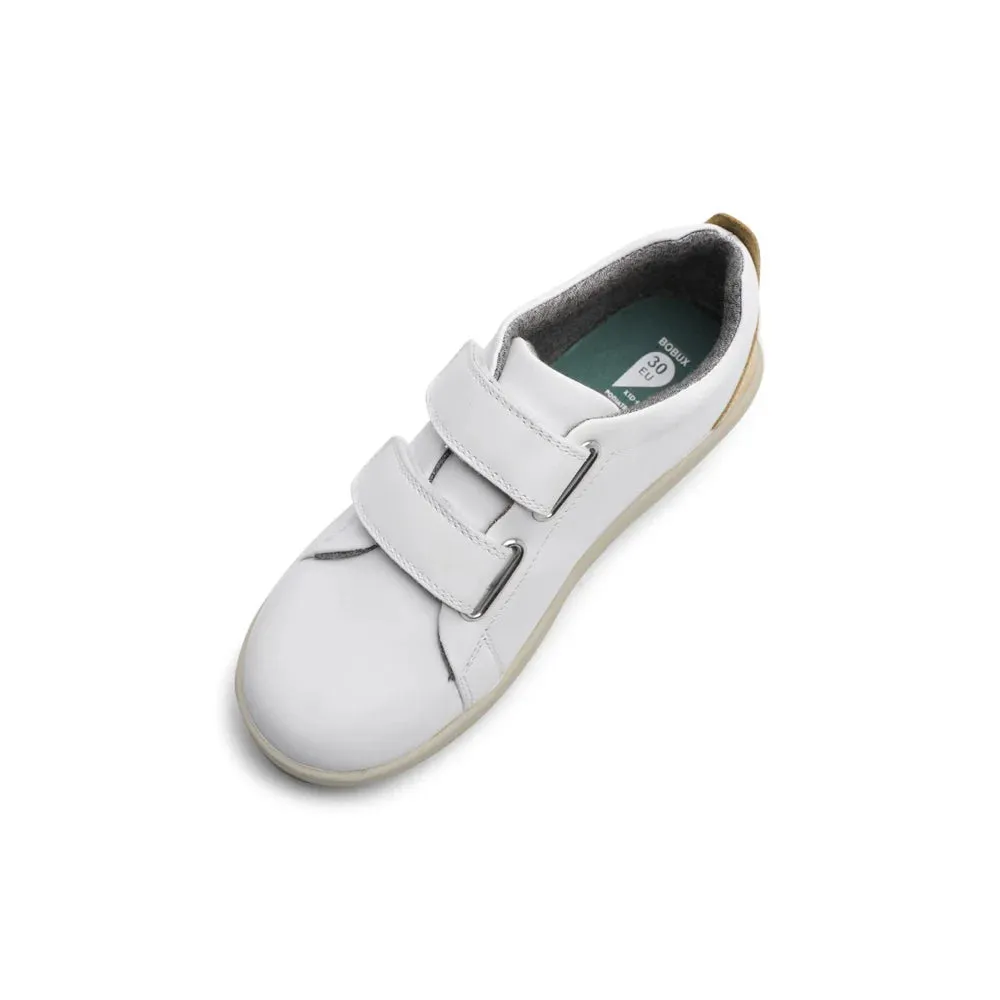 Bobux KP Grass Court White   Sand Trainers