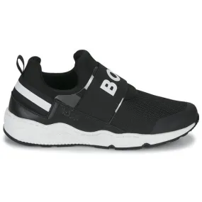 BOSS CHILDREN - BOSS STRAP LOGO SNEAKER