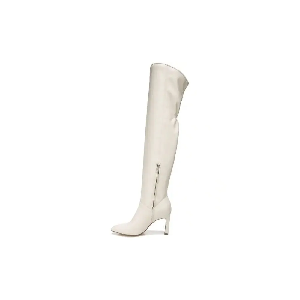 Callie Chiffon Leather Franco Sarto Knee High Boots