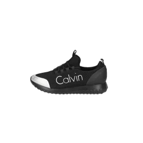 Calvin Klein Reika Low-Top Sneakers Fabric Black Colour For Women