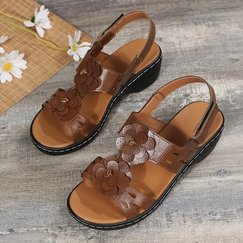 Comfy Platform Orthopedic Fish Mouth Sandals
