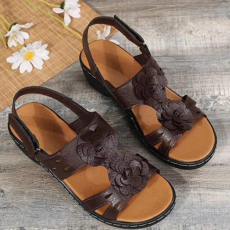 Comfy Platform Orthopedic Fish Mouth Sandals