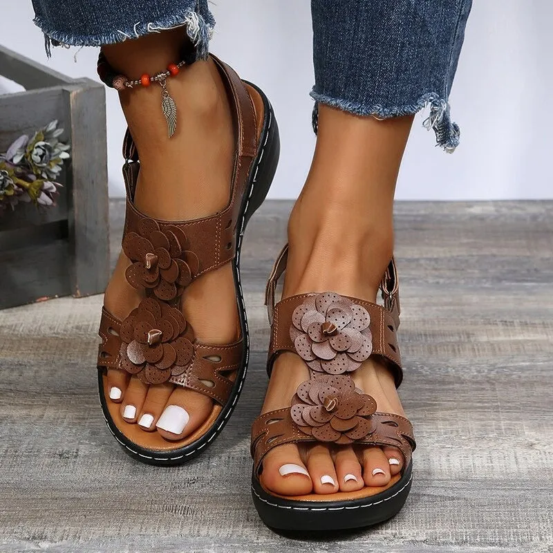 Comfy Platform Orthopedic Fish Mouth Sandals