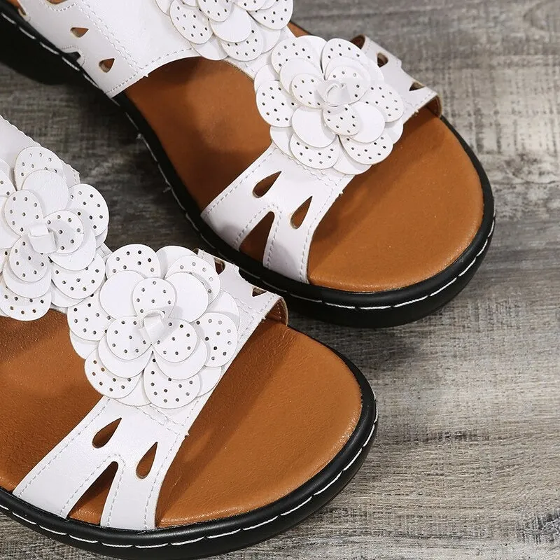Comfy Platform Orthopedic Fish Mouth Sandals