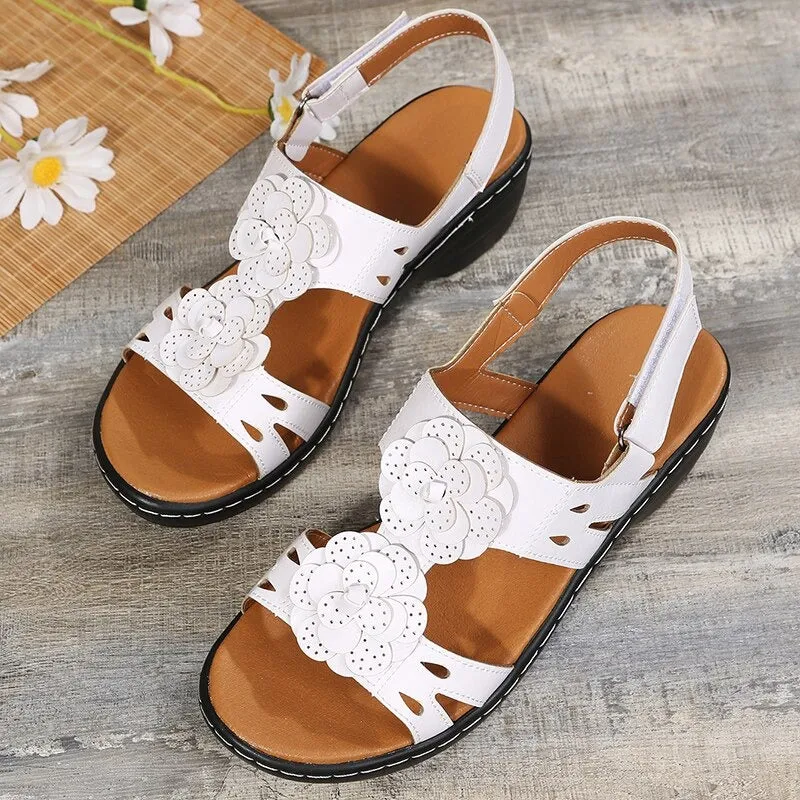 Comfy Platform Orthopedic Fish Mouth Sandals