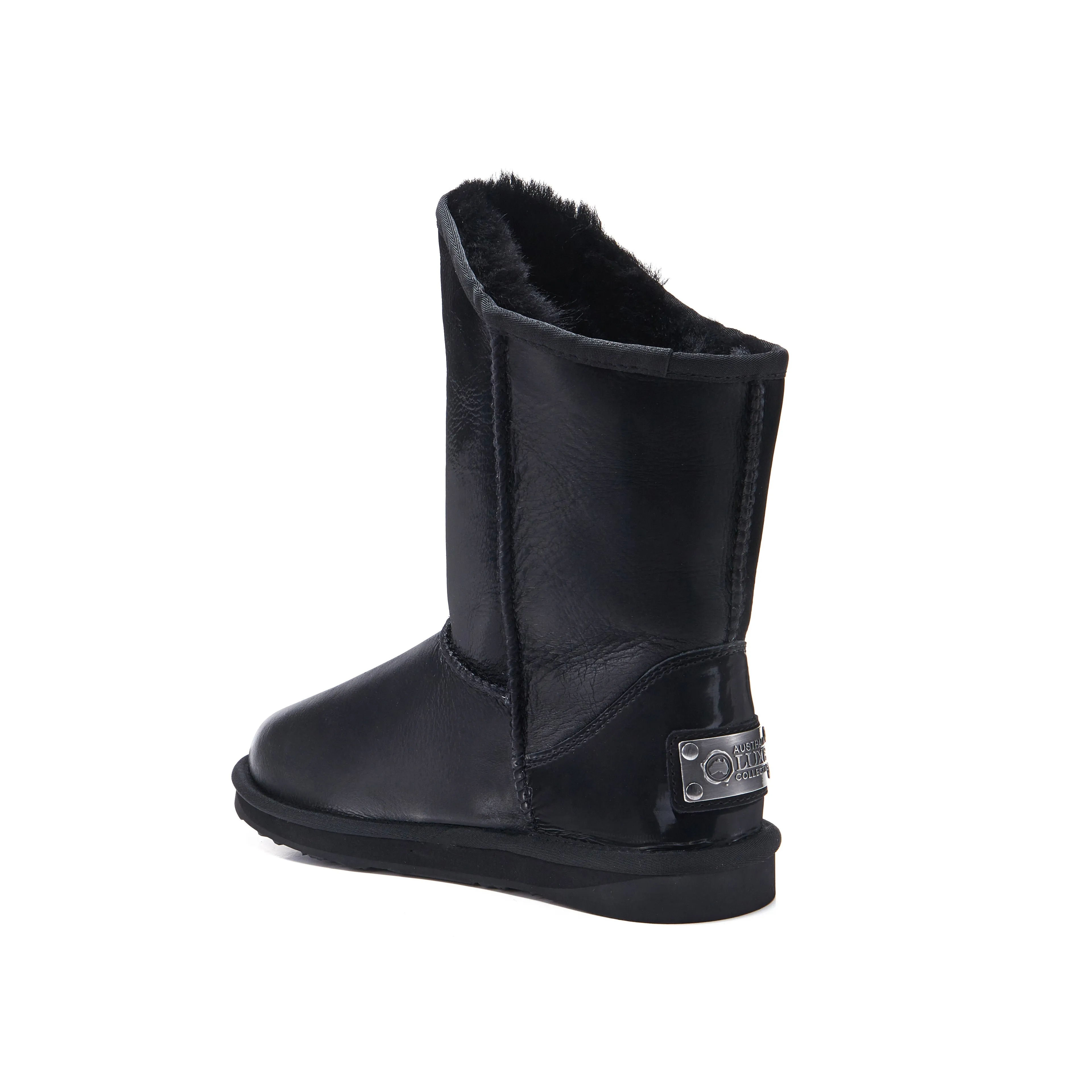 COSY SHORT SATIN BLACK