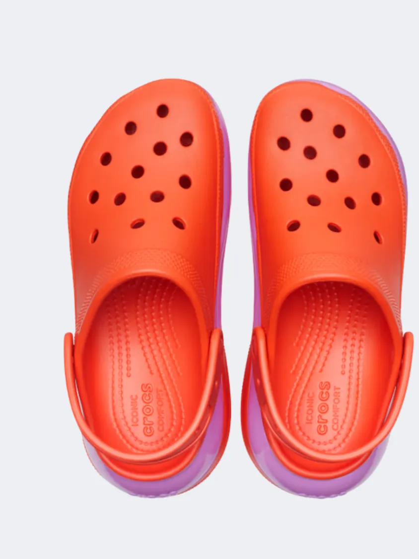 Crocs Mega Crush Unisex Lifestyle Slippers Lava