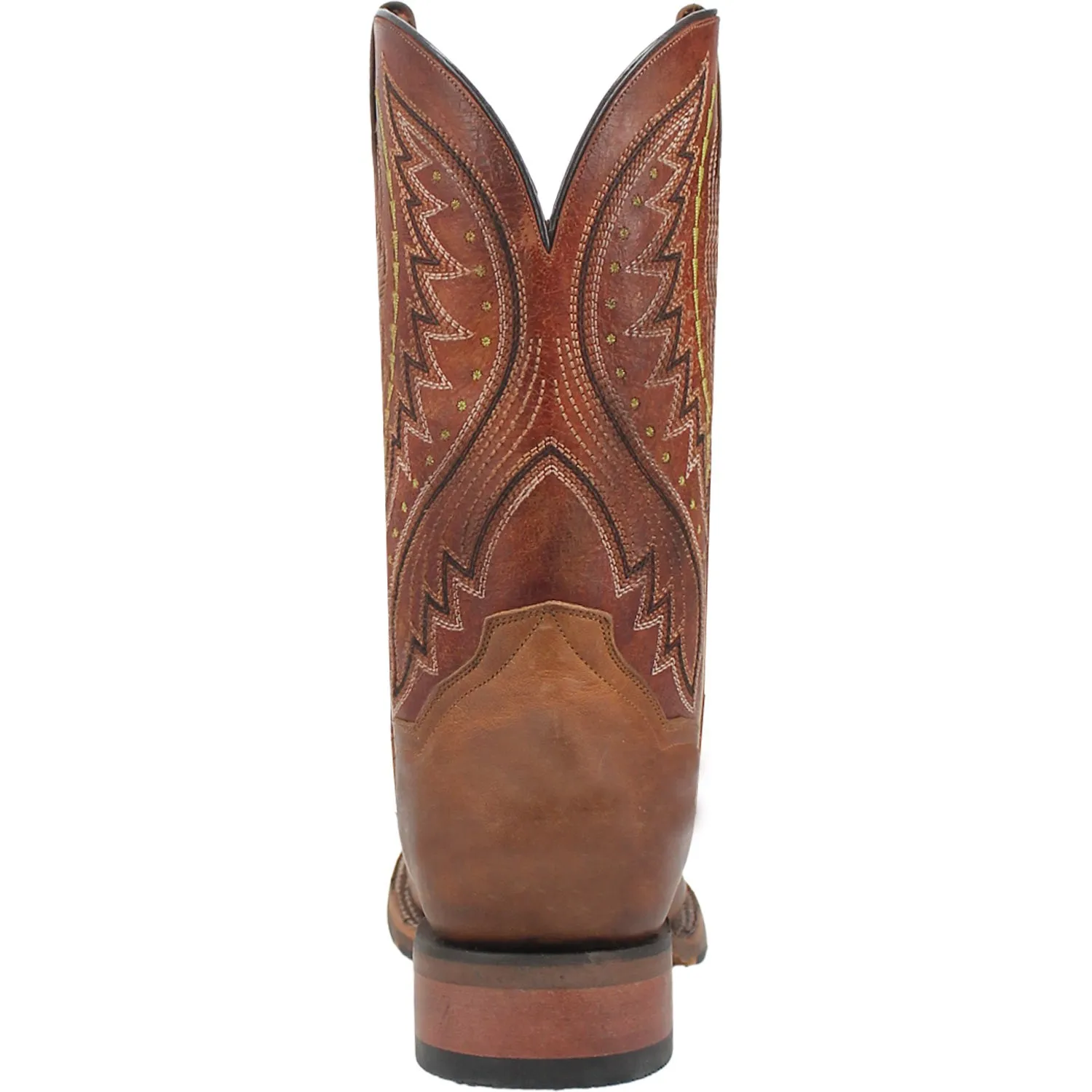 Dan Post Mens Dugan Brown Bison Leather Cowboy Boots 11.5 D