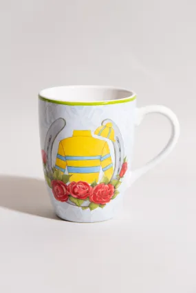 'Day At The Races' Jockey Silks Mug