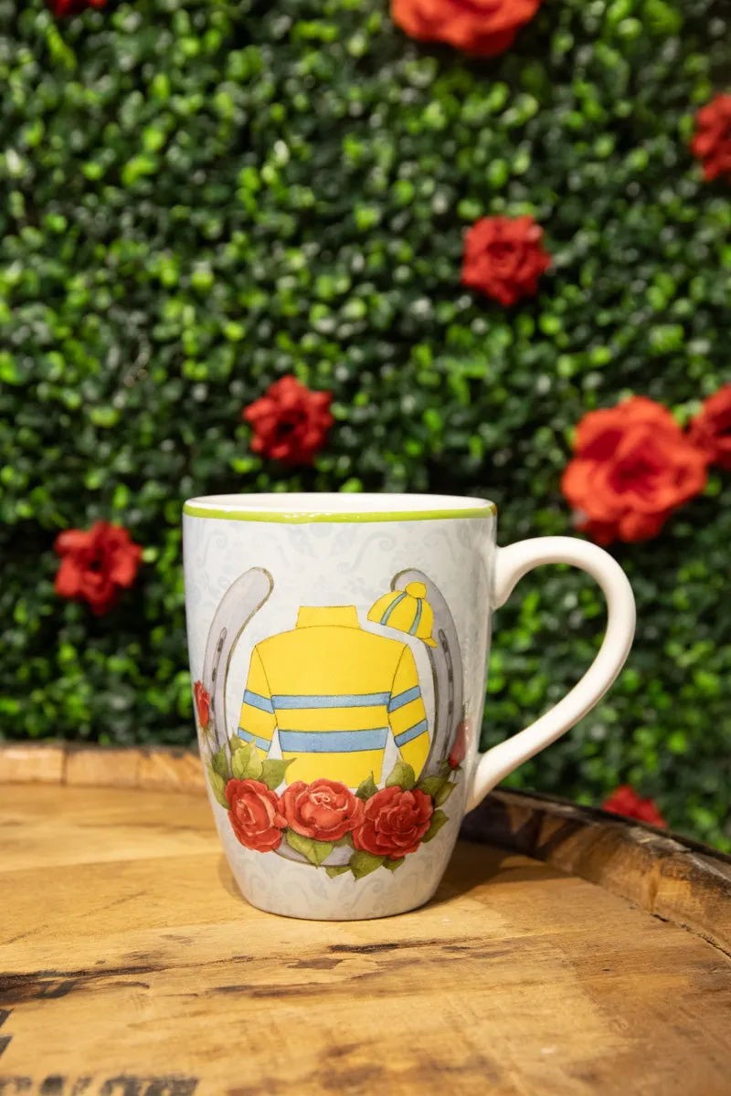 'Day At The Races' Jockey Silks Mug