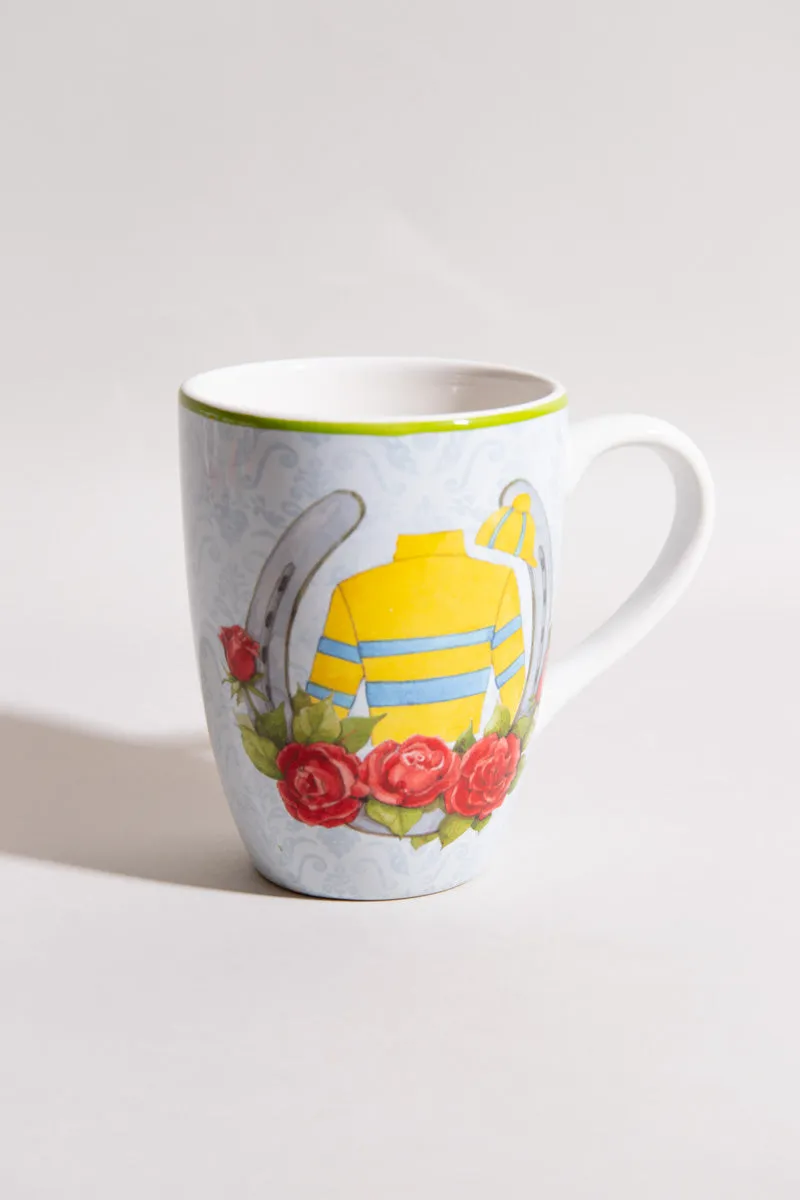 'Day At The Races' Jockey Silks Mug