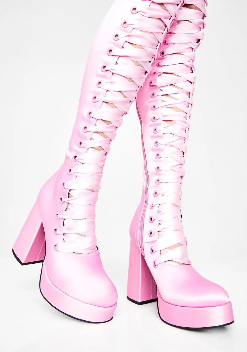 Dollhouse Diva Thigh High Boots