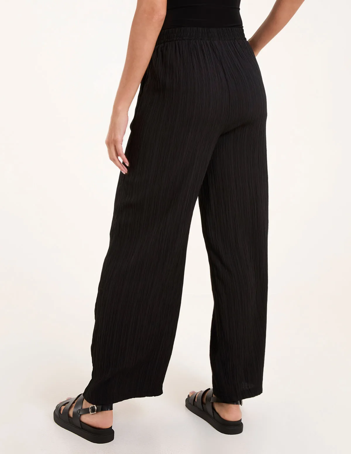 Drawstring Pocket Trouser Crinkle