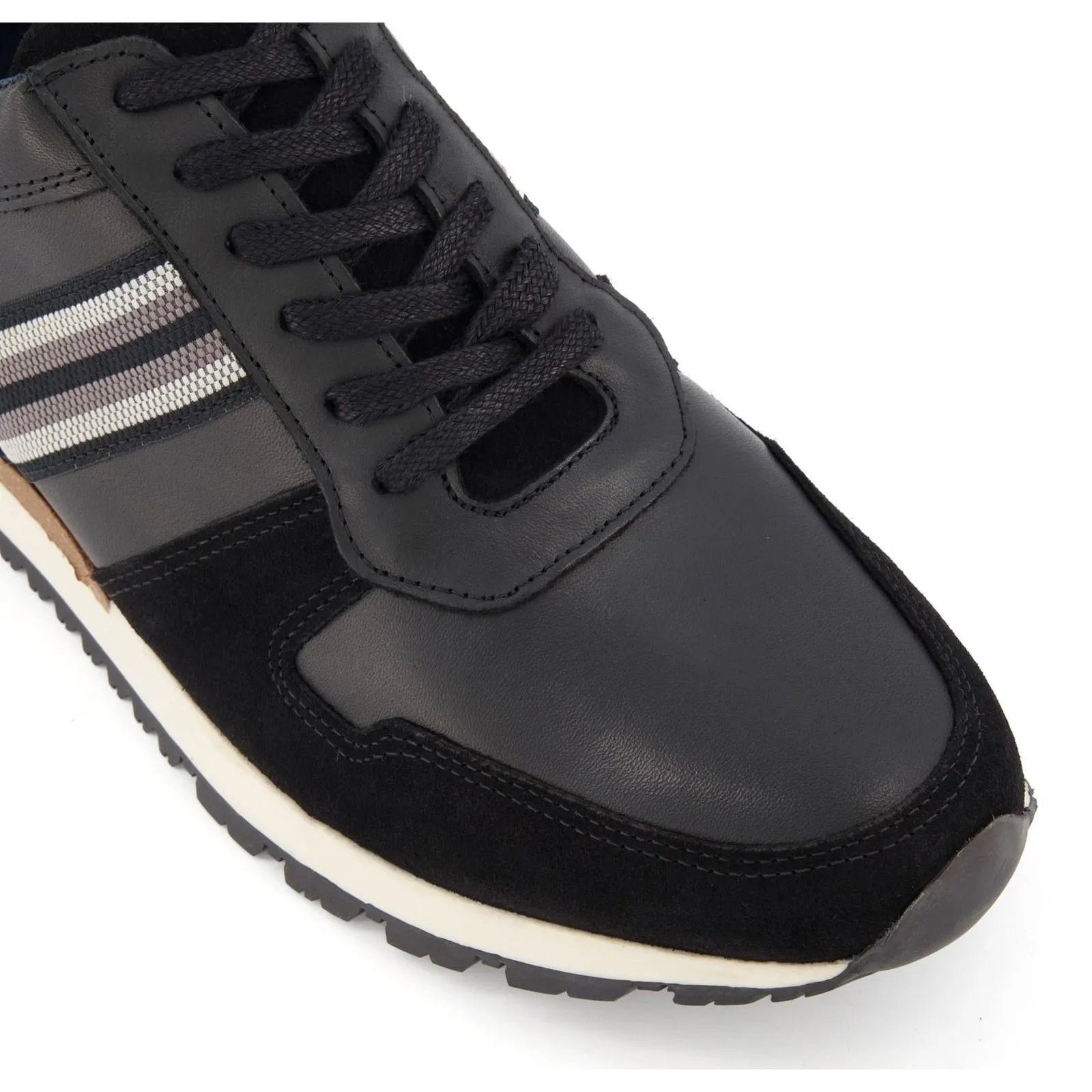 Dune London Truro Side Stripe Runners Trainers