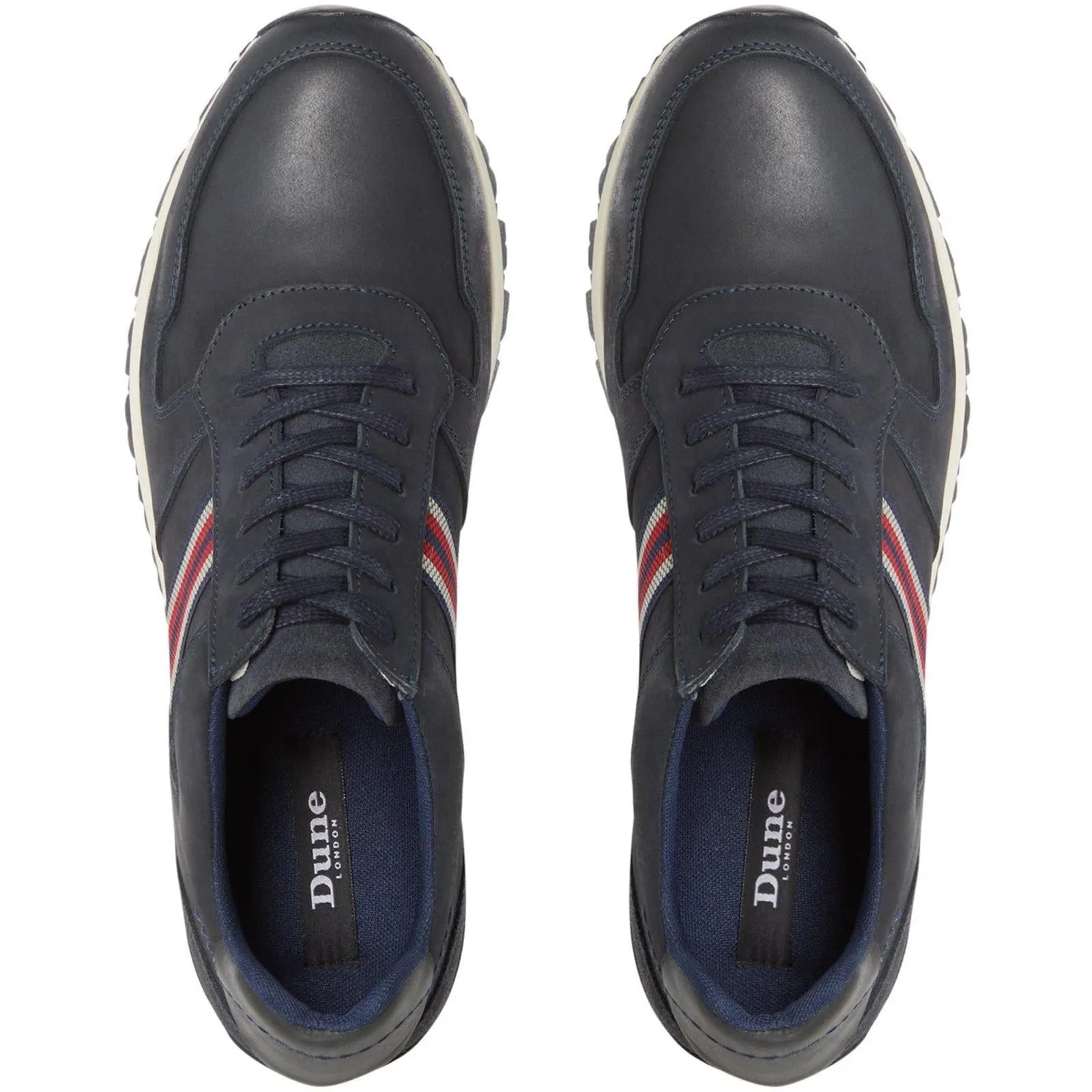 Dune London Truro Side Stripe Runners Trainers
