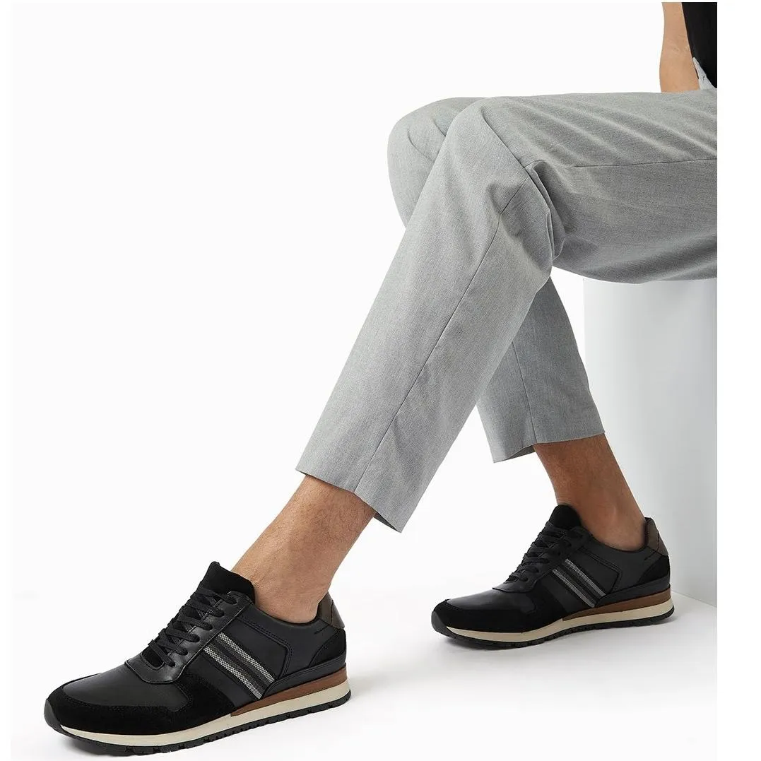 Dune London Truro Side Stripe Runners Trainers