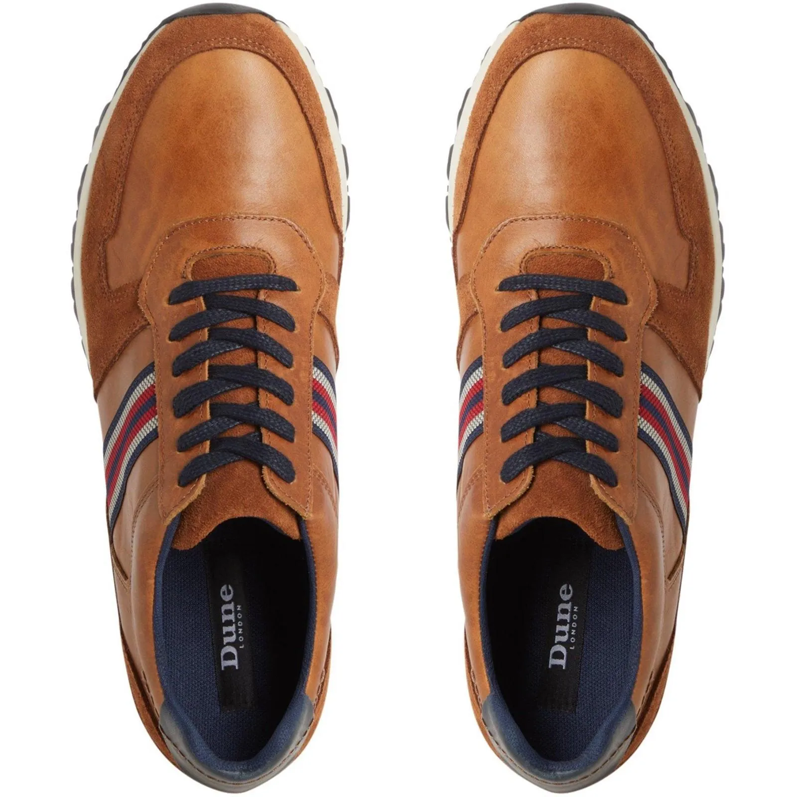 Dune London Truro Side Stripe Runners Trainers
