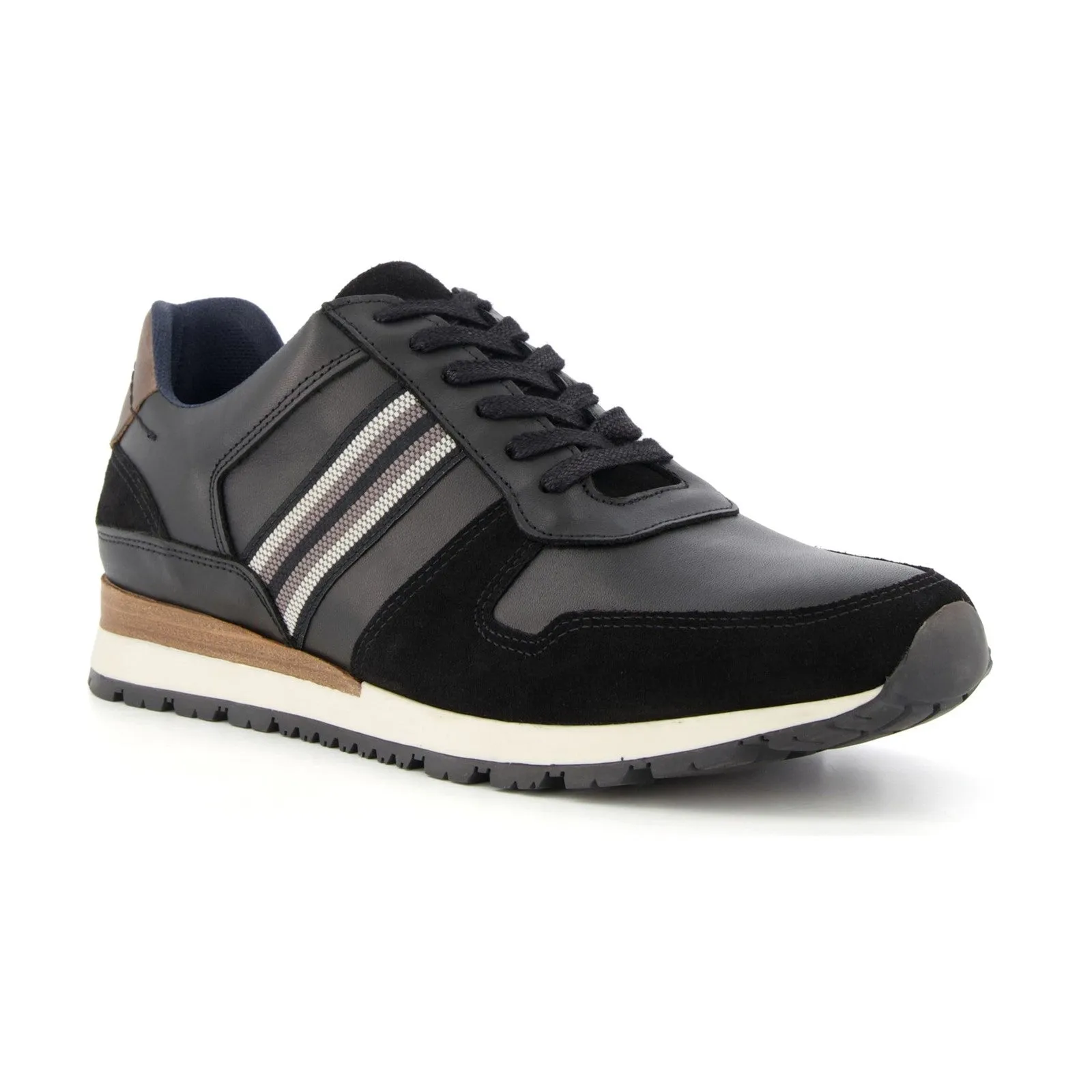 Dune London Truro Side Stripe Runners Trainers
