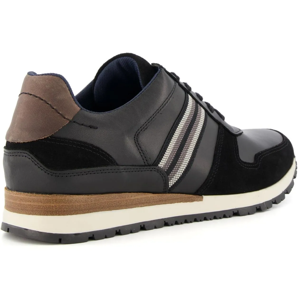 Dune London Truro Side Stripe Runners Trainers