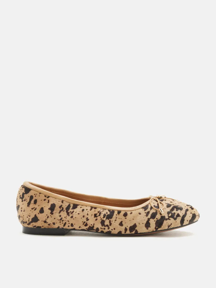 Eliana Pony Hair Bow Ballerinas