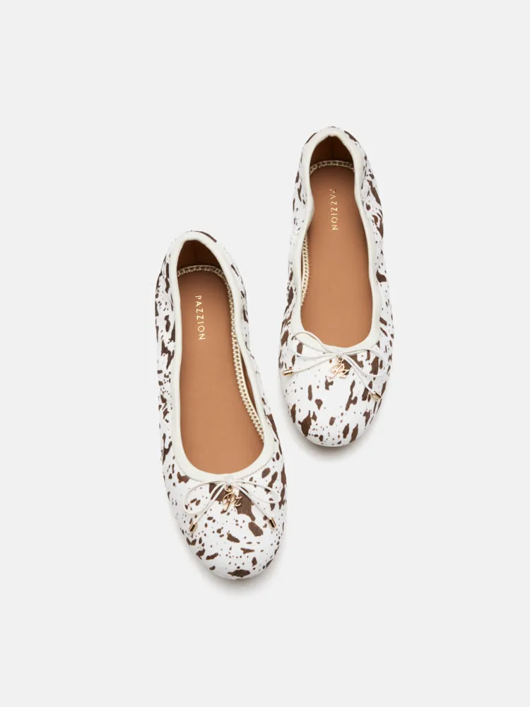 Eliana Pony Hair Bow Ballerinas