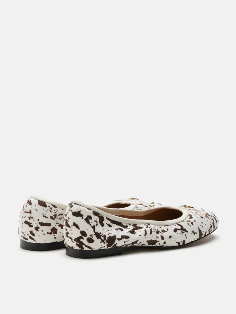 Eliana Pony Hair Bow Ballerinas