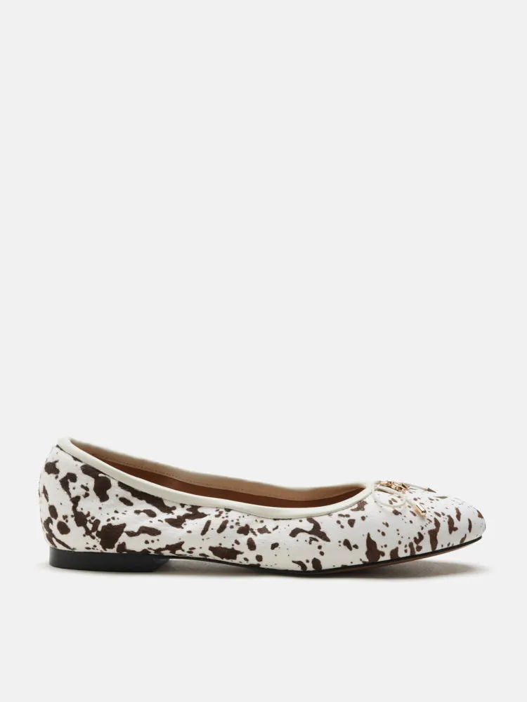 Eliana Pony Hair Bow Ballerinas