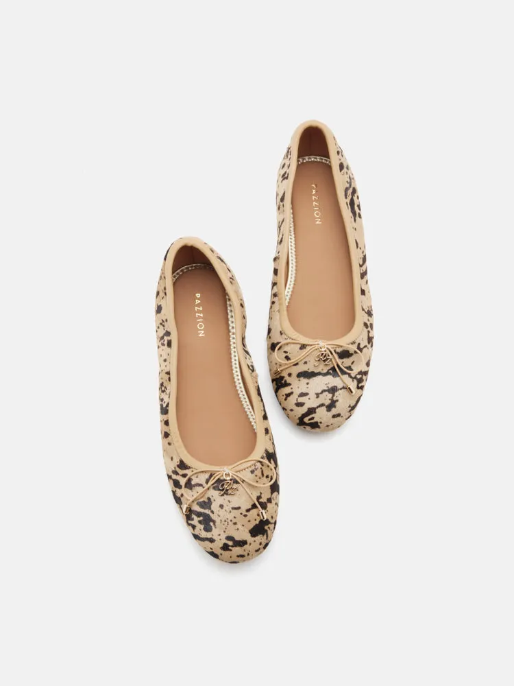 Eliana Pony Hair Bow Ballerinas