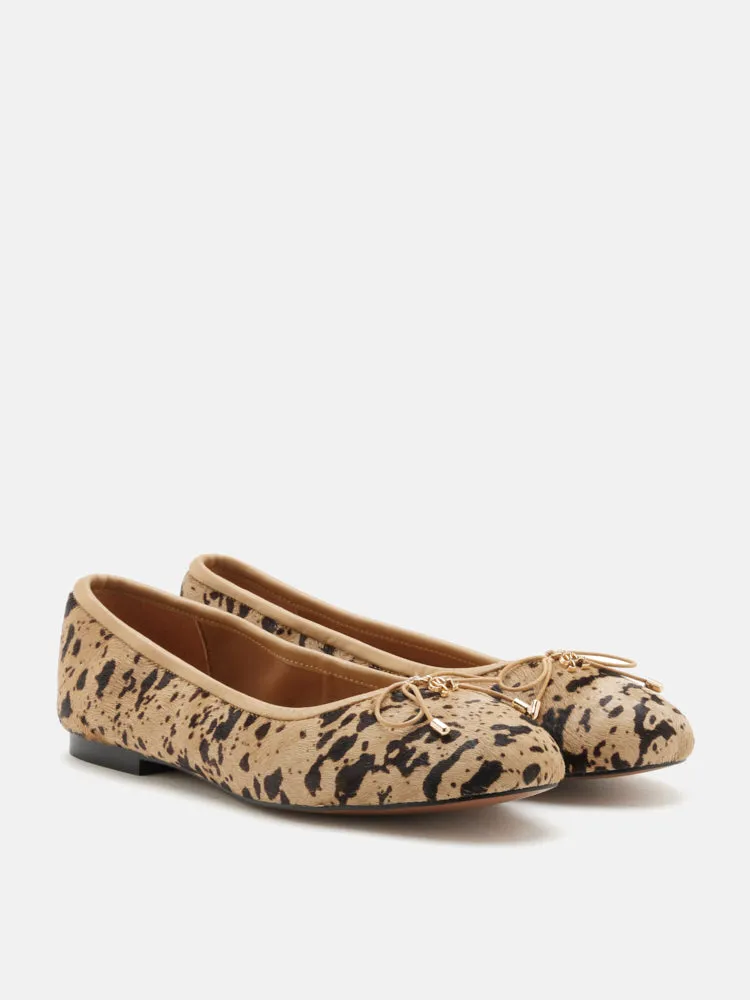 Eliana Pony Hair Bow Ballerinas