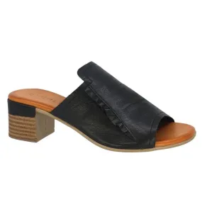 Everly Women's Gia 07 Mule Heels- Black