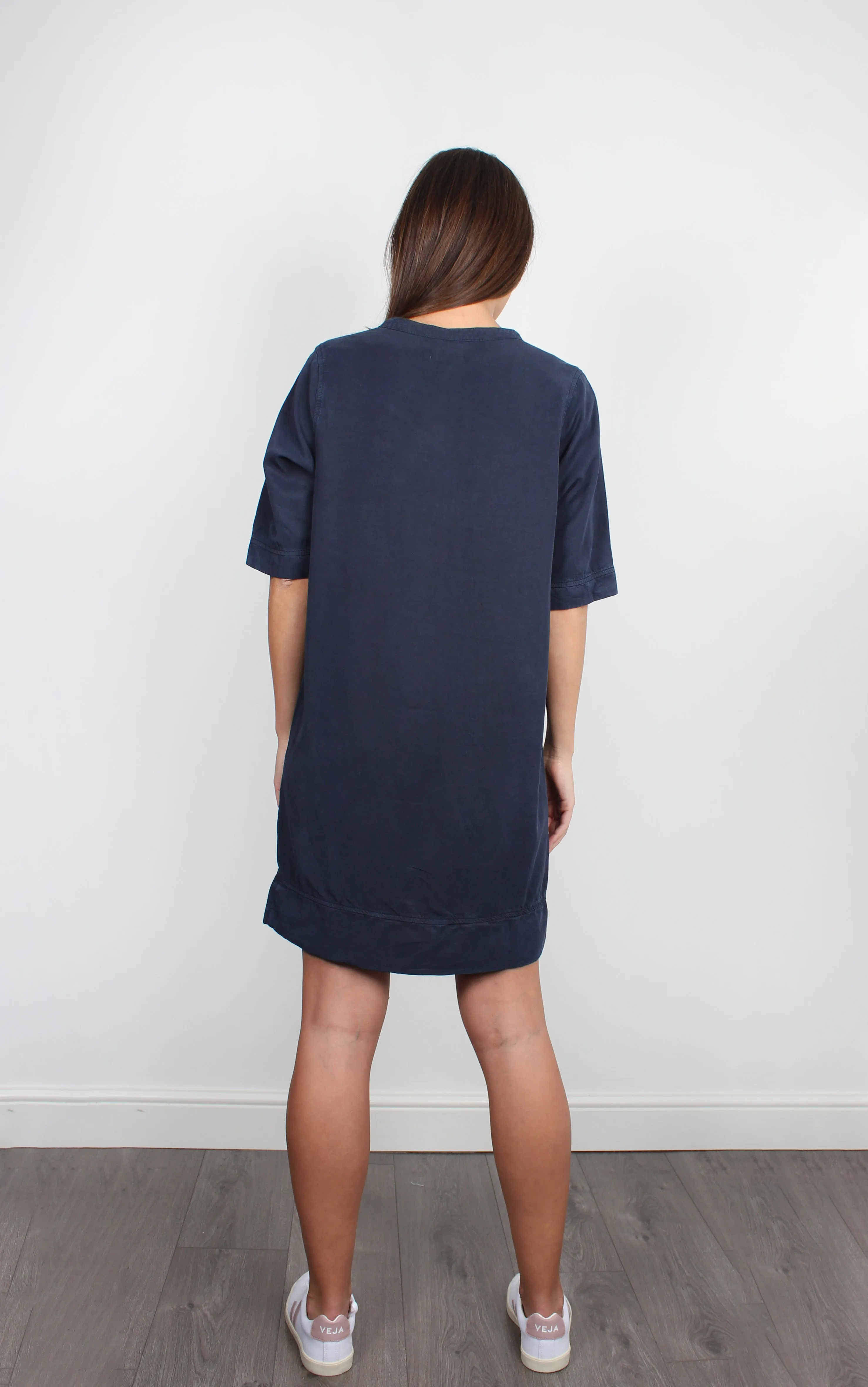 Five Malou navy dress