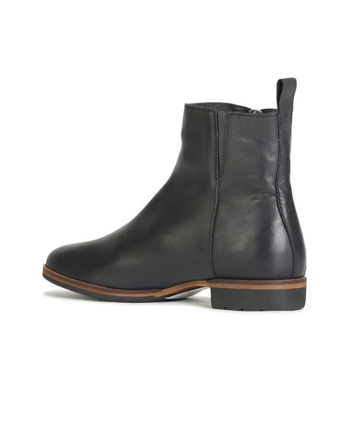 Gabriel Ankle Boots Black Leather