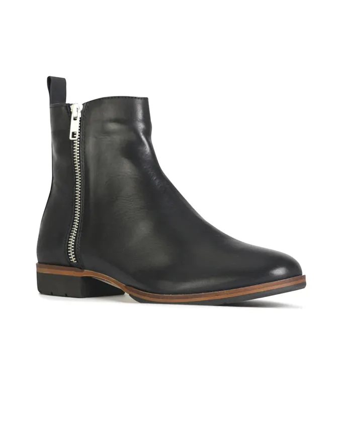 Gabriel Ankle Boots Black Leather