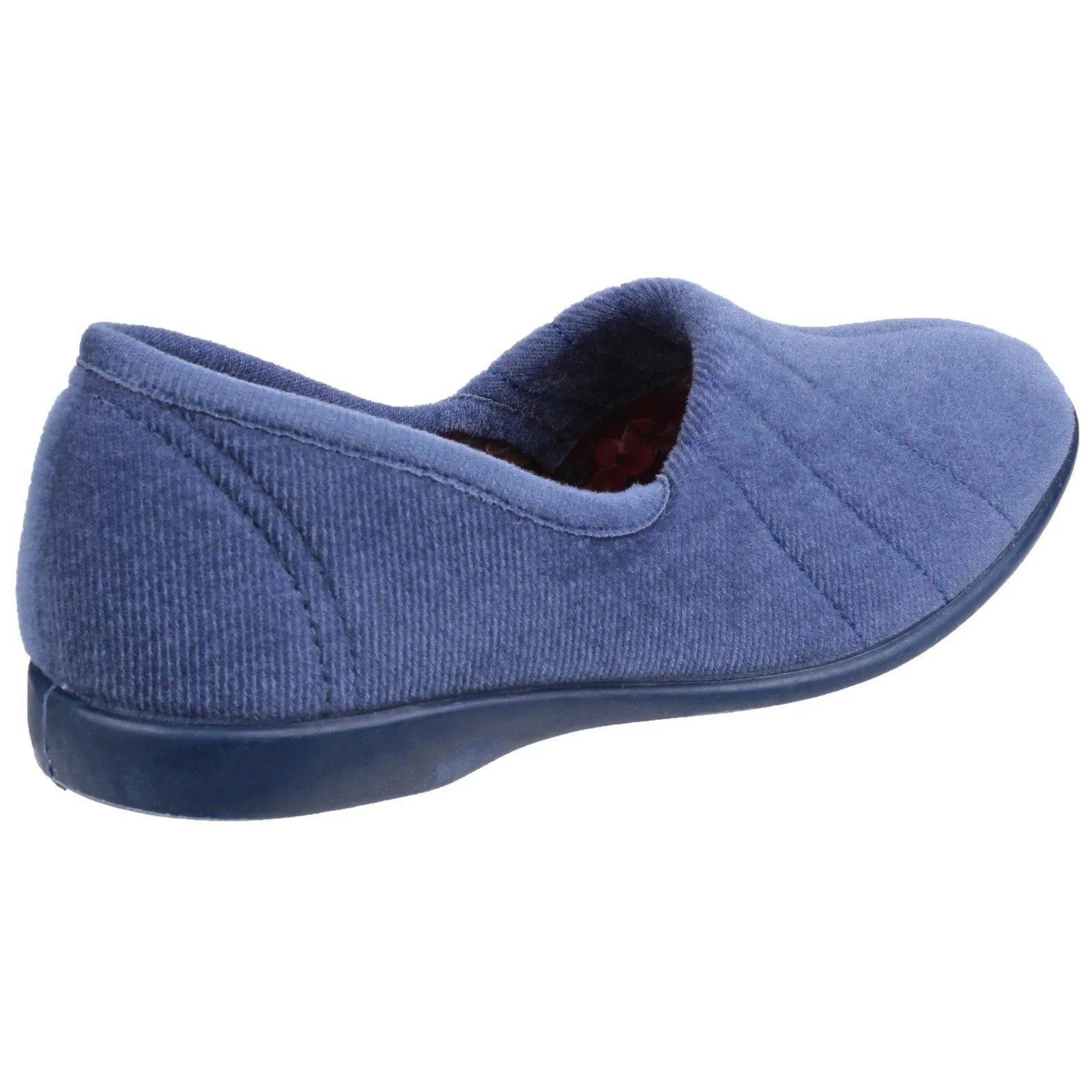 GBS Aubrey Slipper Ladies  Spanish Blueberry Textile Slip On Slippers