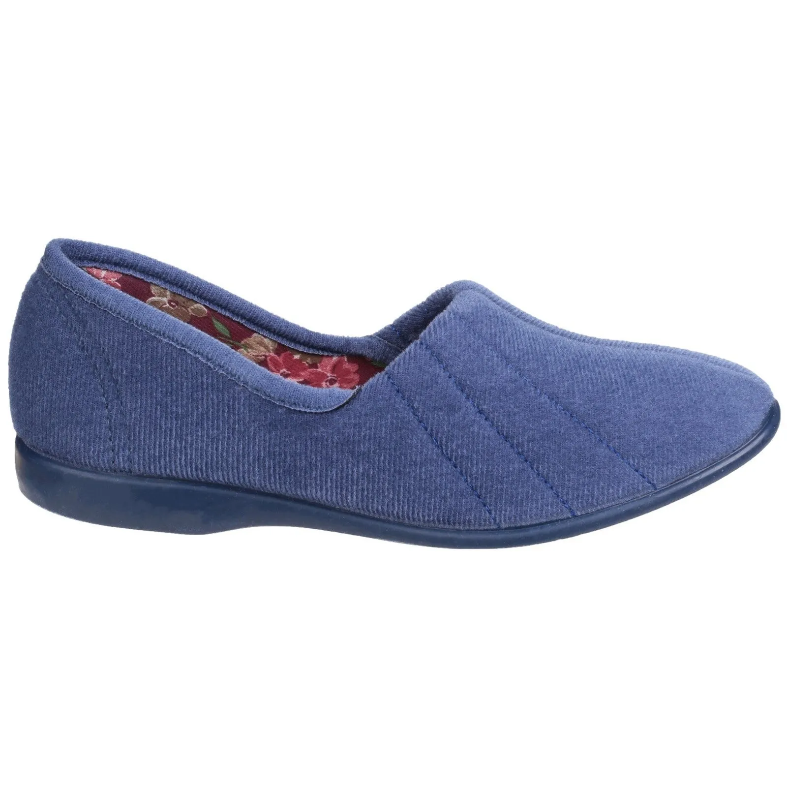 GBS Aubrey Slipper Ladies  Spanish Blueberry Textile Slip On Slippers