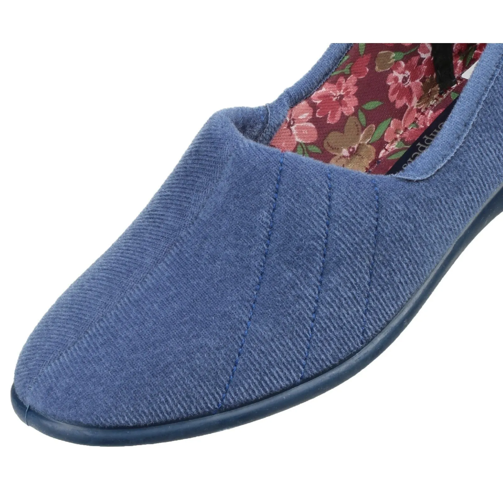 GBS Aubrey Slipper Ladies  Spanish Blueberry Textile Slip On Slippers