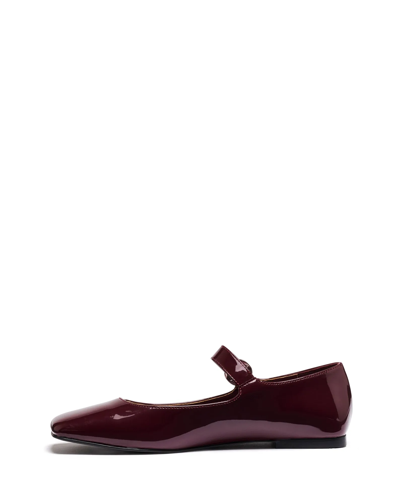 Gracee Ballet Flat Bordeaux Patent