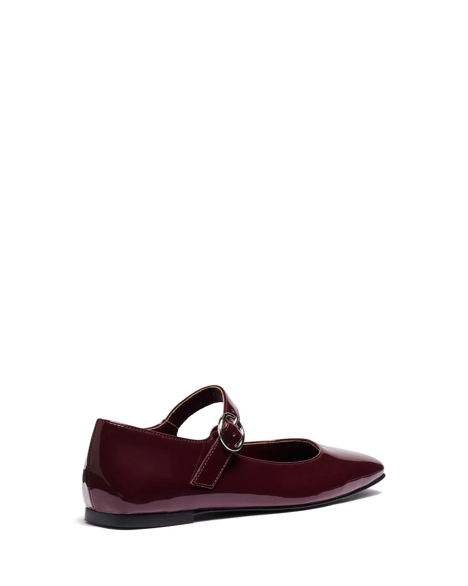 Gracee Ballet Flat Bordeaux Patent
