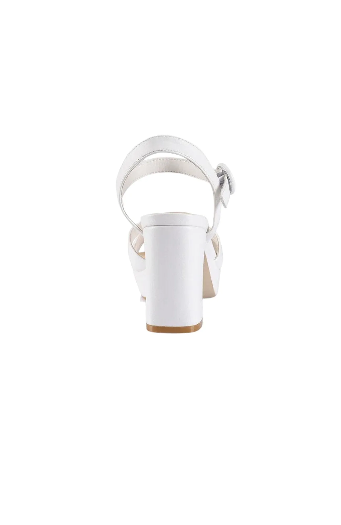 Heppell Platform Heels Chalk