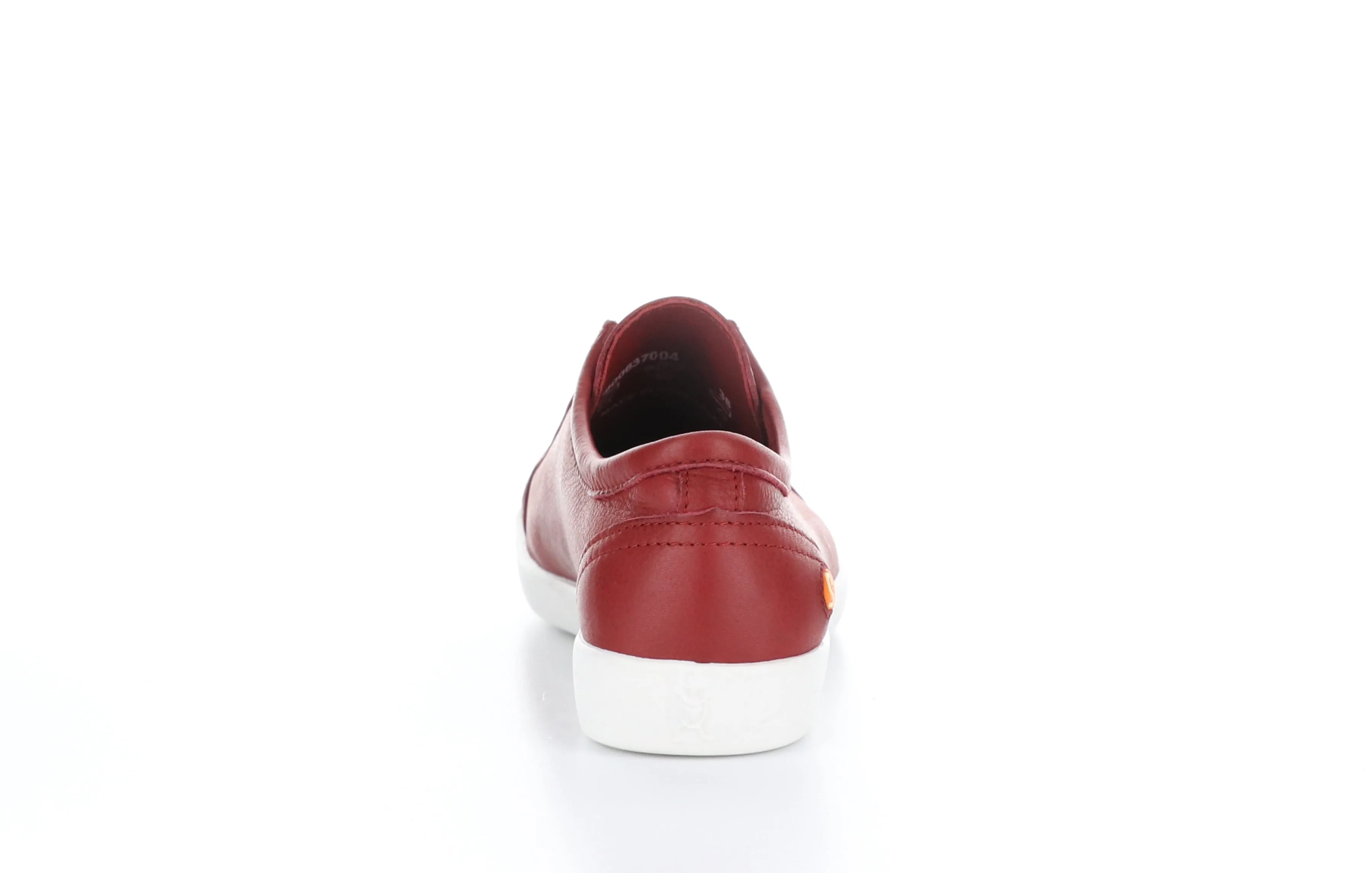 IRIT637SOF Smooth Red W/ Red Elastic Slip-on Trainers