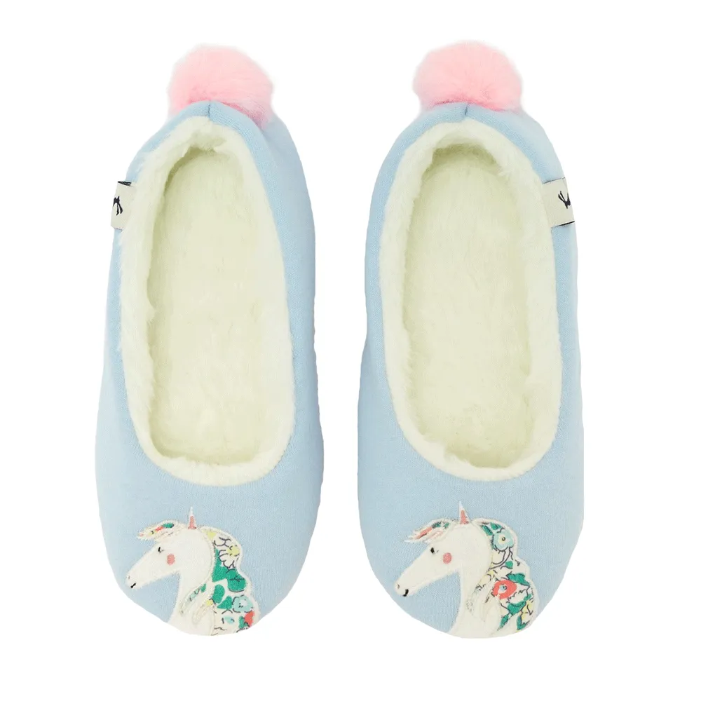 Joules Girls Junior Dreama Character Slippers