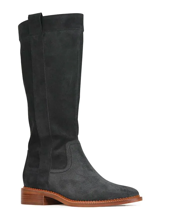 Karmine Suede Boots Anthracite