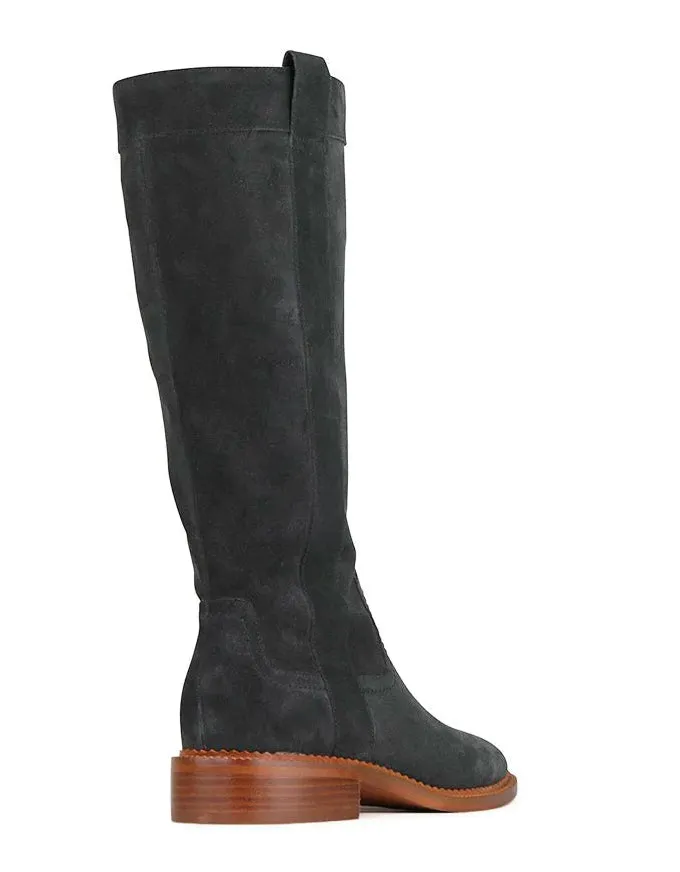 Karmine Suede Boots Anthracite