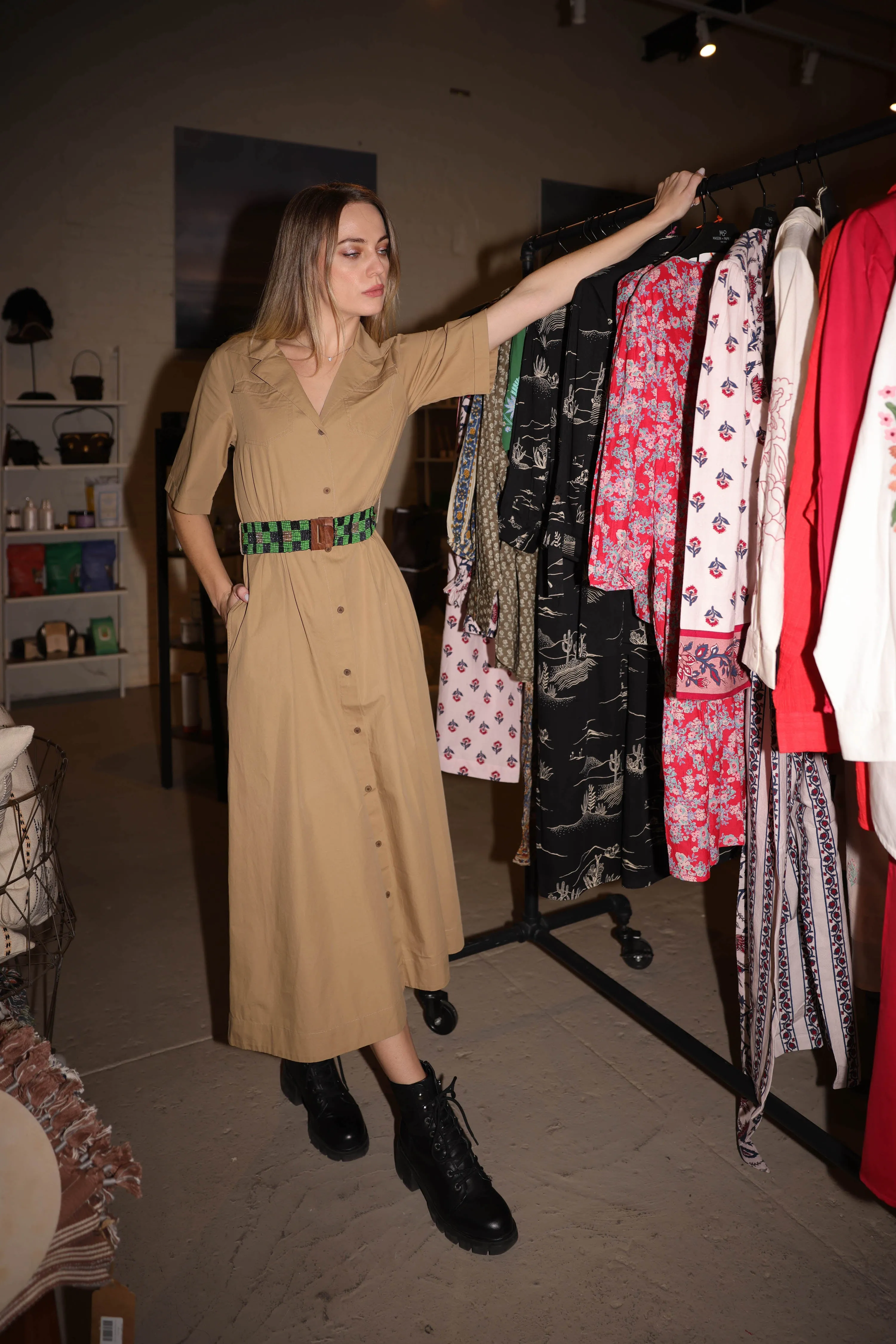 Khaki Dress