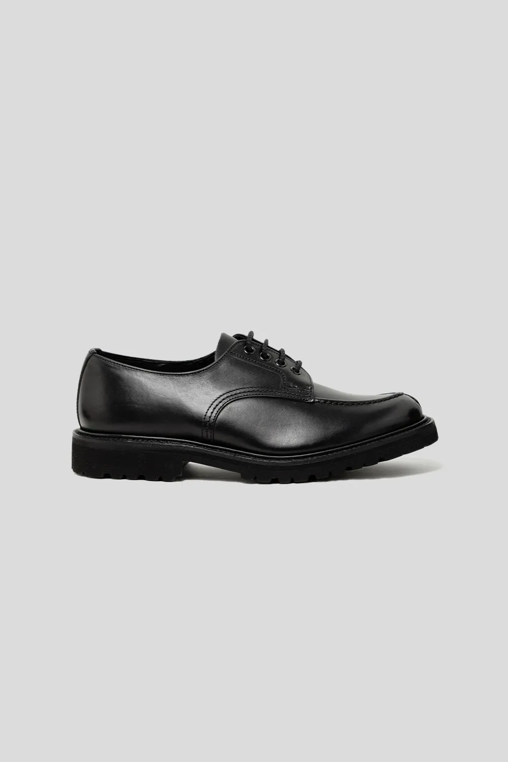 Kilsby Apron Derby Shoe - Black Olivvia Classic